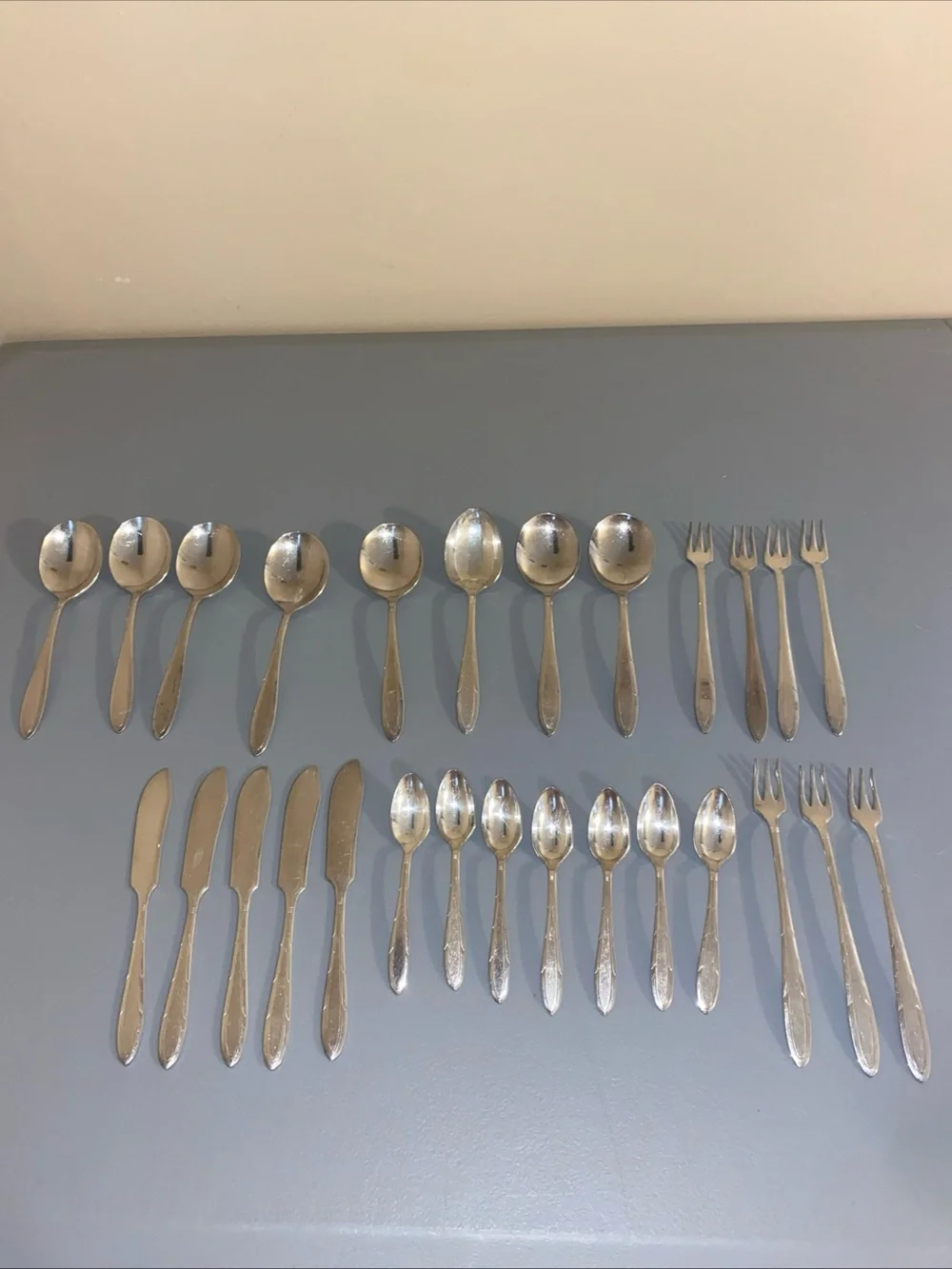 Oneida Nobility Plate Silverware Set